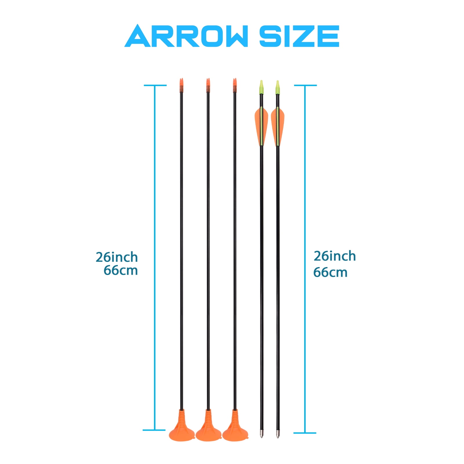 Youth Recurve Bow and Arrows Set Children Junior Archery Training Kids Toy Teams Game Gift