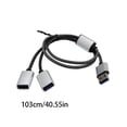 thumbnail image 3 of USB Hubs to USB 2.0 Port Hubs Multiple OTG 3/2 Port USB Power Charging, 3 of 6