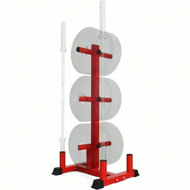 Weight Plates YUNLAIGOTOP Plate Rack Tree, All Weight Plate Tree
