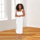 thumbnail image 5 of Vestido elegante de estilo francés para mujer, sin mangas, con abertura en el hombro, para primavera y verano, 5 of 6