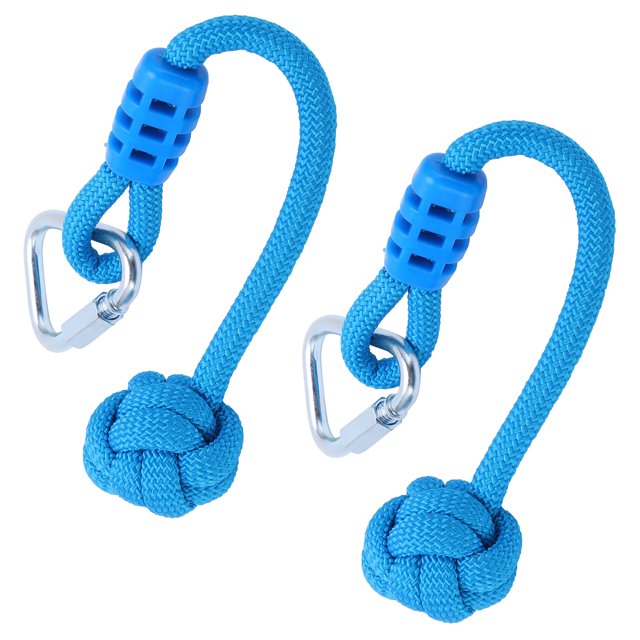 Cuerda de nudo oscilante, 2 piezas Cuerda de nudo oscilante Cuerda de nudo de escalada Accesorio colgante Muy versátil