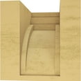 thumbnail image 4 of 8"W x 8"D x 8"H Wide Rockford Rough Cedar Woodgrain TimberThane Corbel, Primed Tan, 4 of 6