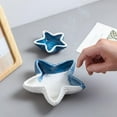 Clearance sale! Creative Ceramic Conch Key Storage Ornaments Living