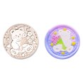 thumbnail image 1 of Bsvklp Cabezal Sello La Serie Animal Cabezal Cobre en Relieve 3D para Tarjeta Boda (TQ04), 1 of 9