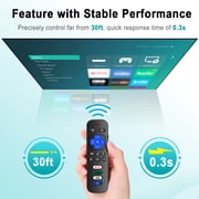 (Pack of 2) Replacement-Remote-Control for Roku-TV, Compatible with TCL Roku/for Hisense Roku/for Onn Roku/for Philips Roku Smart TVs (Not for Stick and Box)