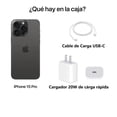 thumbnail image 3 of iPhone 15 Pro Apple 256GB eSIM Negro Reacondicionado, 3 of 5