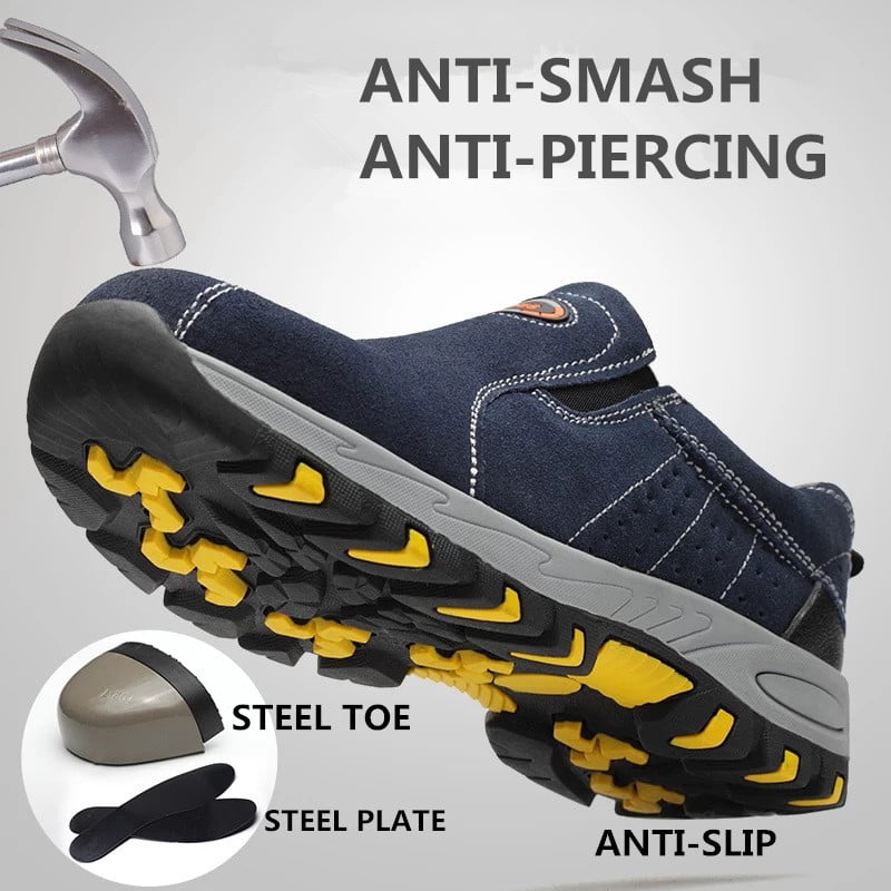 Men's Steel Toe Work Safety Shoes 
