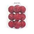 thumbnail image 2 of Ke1Clo 12PCS Christmas Ornaments Sets, 80mm 3.15" Large Christmas Ball, Shatterproof Christmas Ball Ornaments for Christmas Tree Decorations, Red, 2 of 6
