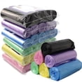 thumbnail image 3 of CCOCC Trash Bags 200Pcs Random Colors Garbage Bags 10 Rolls 5 Gallon Kitchen Bathroom Trash Bag 17.7"×19.7", 3 of 7