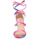 thumbnail image 2 of Sandalias de Tacón de Aguja Allegra K con Cordón Arriba Rosado 41, 2 of 6
