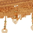 thumbnail image 3 of Tassel Fringe Trim Drapery Fringe Trim Ball Decorative Curtain Tassels Fringe Lampshades Tent Trim Sewing Trimming Upholstery Drapery 6 yards, 3 of 4