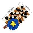 thumbnail image 3 of MKHSQHDG Today's Deals Interactive Feeding Snuffle Mat for Small Animals Shaped Foraging Mat for Rabbits Pigs Hedgehogs & Small Dogs Stimulates Natural Foraging Instincts, 3 of 6