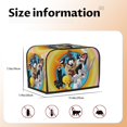 thumbnail image 4 of Funda para tostadora Tweety Bird de 2 rebanadas, funda protectora contra el polvo y las huellas dactilares para pan, de poliéster, fundas para pequeños electrodomésticos de cocina, 4 of 6