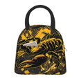 thumbnail image 1 of Easygdp Urban Graffiti Scorpion Illustration Bolsa de Almuerzo Insulada Grande, Forro de Aluminio, Diseño Espacioso, a Prueba de Fugas, Ideal para Trabajo, Picnics, Viajes y Actividades al Aire Libre, 1 of 6