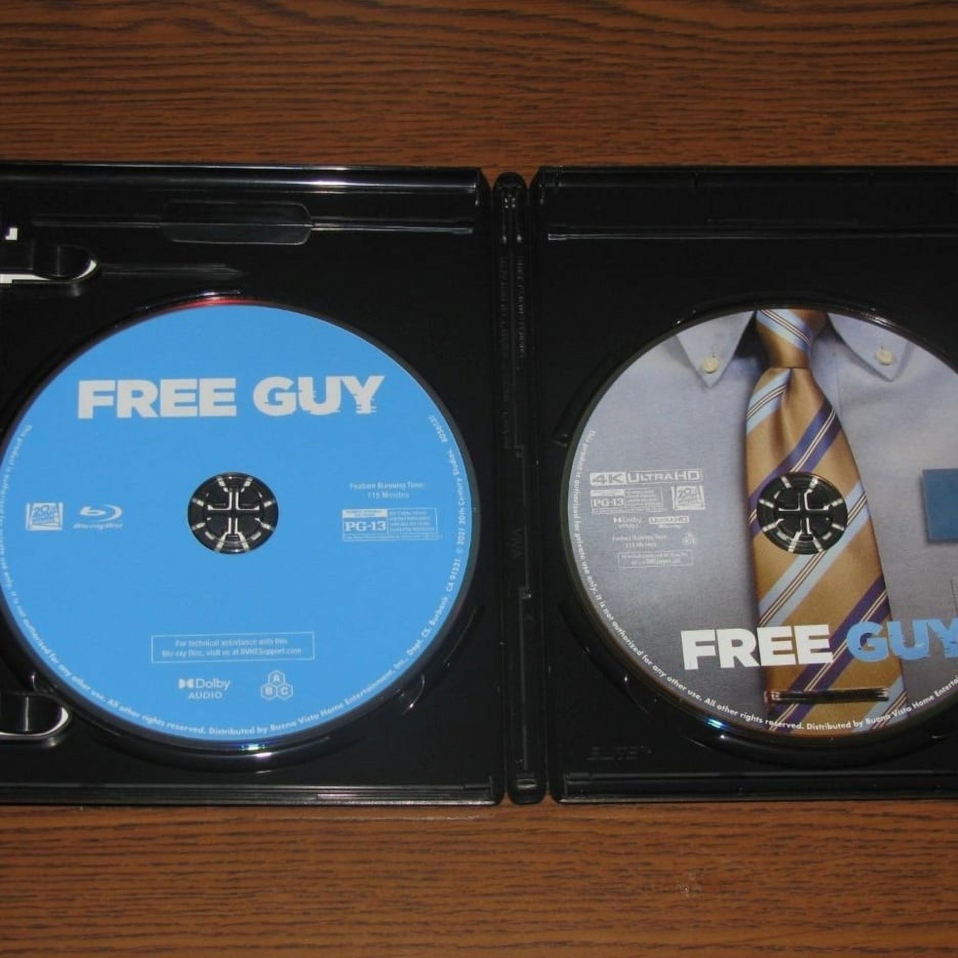 Free Guy (4K Ultra HD + Blu-ray + Digital Code) - image 2 of 3