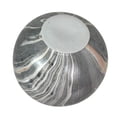 thumbnail image 3 of Things2Die4 Things2die4 Decorative Orb Set, Grey Marbled Ceramic Spheres, 3 Count, 3 of 5