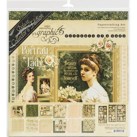 UPC: 0810070160654 | Graphic 45 Portrait of a Lady Deluxe Collector s Edition