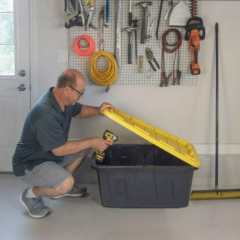 CX BLACK & YELLOW®, 27-Gallon Heavy Duty Tough Storage CX BLACK & YELLOW®, 27-Gallon Heavy Duty Tough Storage
