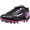 BLACK PINK, variant on Vizari Shiny Retro Hearts Firm Ground Soccer Shoe for Boys and Girls - Black /Pink