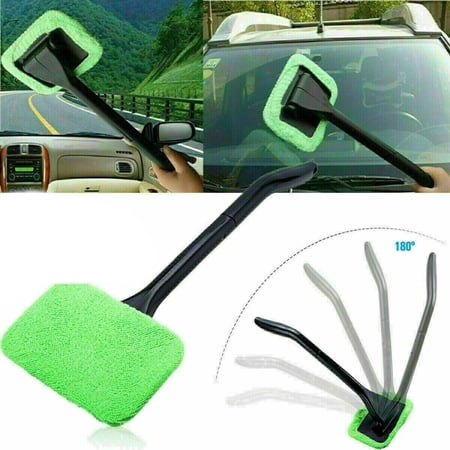 1 Pack Window Windshield Cleaning Tool Microfiber Car Wiper Cleaner Glass Brush