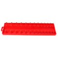 thumbnail image 4 of koolsoo amleso 1/2 3/8 1/4 Organisateur de Douilles Support de Rail pour Garage Rouge m, 4 of 9