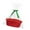 red, variant on Esquirla Cotton Rope Basket Woven Food Storage Basket Decorative Storage Container Desktop Sundries Storage Basket for Montessori Toys orange