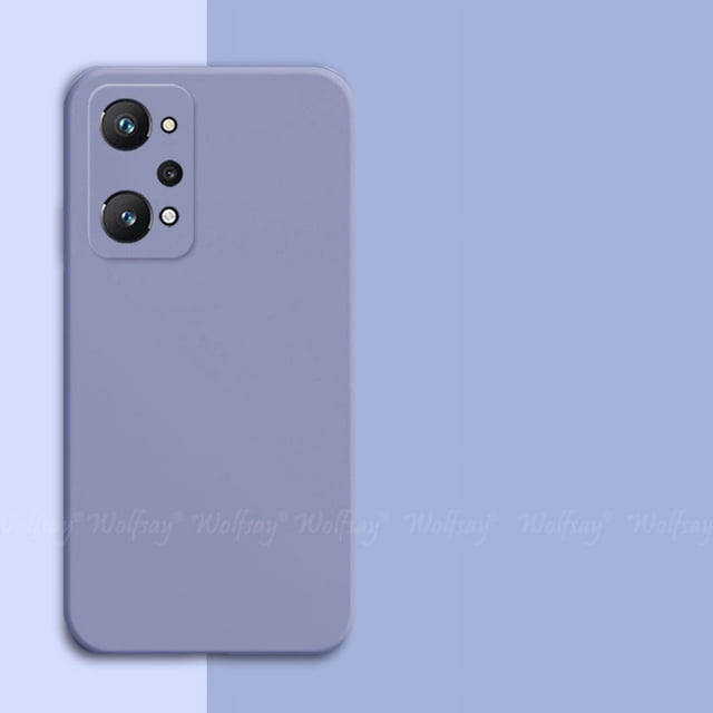 For Realme GT Neo 2 Case Silicone Soft TPU Rubber Protective Cover For Realme GT Neo 3T 2 2T GT2 Pro Flash Master Case Capa Lavender Grey Realme GT2 Pro