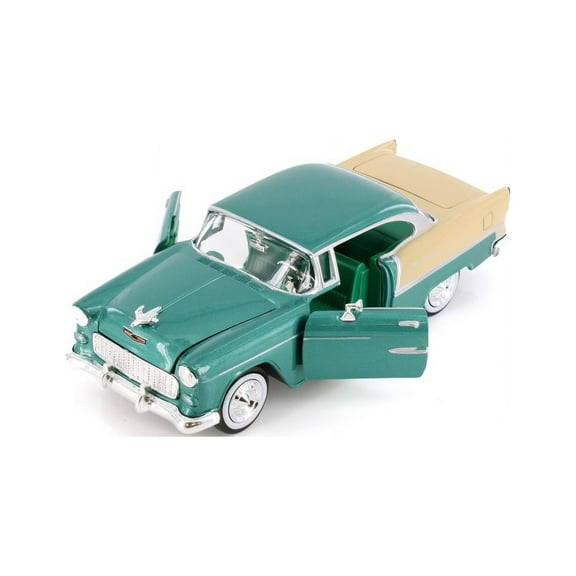 1955 Chevy Bel Air Hardtop, Green - Showcasts 77229D - 1/24 Scale Diecast Model Car