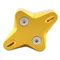 thumbnail image 1 of Extensión de pata de cabra de aleación de aluminio para soporte lateral de motocicleta Oro, 1 of 9