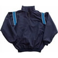 thumbnail image 2 of 7200-0313-XXXL Umpire Half-Zip Jacket, Navy And Columbia - 3X Large, 2 of 2