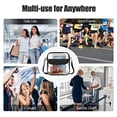 thumbnail image 6 of Clear Bag Stadium Approved for Women,Crossbody Bag Purse Shoulder Bags with Front Pocket and Adjustable Strap for Concerts Festival Sports Events,Clear, 6 of 7