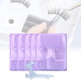 thumbnail image 4 of de extensión de ñas Herramientas de maquillaje autoadhesivas profesionales Productos de ñas Bandeja de ñas clásica ñas de prác Bandeja de 5 piezas púrpura Macarena Extensión de pestañas, 4 of 8