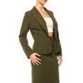 thumbnail image 6 of Women's Elegant 2-Piece Suit – Blazer and Pencil Skirt, Professional Workwear, 6 of 8