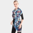 thumbnail image 4 of Foulards Légers pour Femmes Motif de Feuilles Foulards Mode pour Femmes, 4 of 7