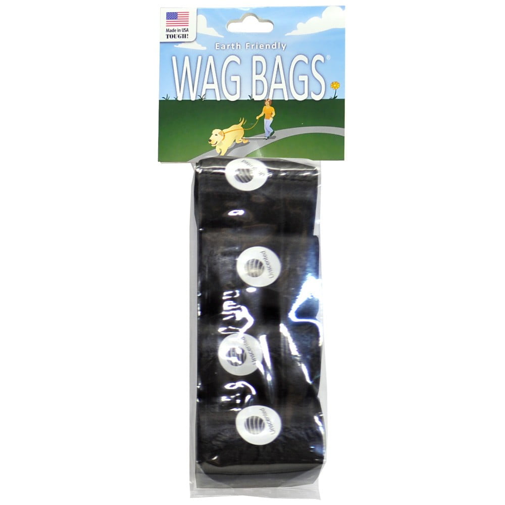 Wag Bags Refill BLACK UNSCENTED 60 Bags