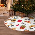thumbnail image 5 of Sikiie Fast Food Nativity Christmas Tree Skirt, Jesus Christian Winter Holiday Tree Mat Decoration(30-48IN)36", 5 of 6