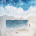 thumbnail image 4 of Abstract Blue Beach Beach Towels Blanket Soft&Absorbent Quick Dry Microfiber Watercolor Modern Art Pool Towels for Swimming ,Yoga, Sports, Gym, Camping,Large 35X70in,, 4 of 8
