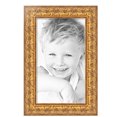thumbnail image 2 of ArtToFrames 14" x 24" Wide Antique Gold Picture Frame, 14x24 inch Gold Wood Poster Frame (WOM-5043),  Pack, 2 of 7