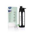 thumbnail image 4 of Asbirg 2.0 Fitness | Coctelera de proteínas hecha de vidrio | Coctelera de proteínas | Botella para beber | con Bola Espiral | 24 onzas (negro), 4 of 5