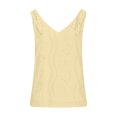thumbnail image 6 of yillto Womens Summer Tops Ruffle Hem Sleeveless Tank V Neck Fashion Elegant Shirts Loose Blouse, 6 of 7