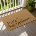 thumbnail image 2 of Imitation Coconut 45 X 70 Cm Door Mats For Crafting Door Mat For Painting Welcome Mats For Indoor/Outdoor Use Front Porch Entryway Non Rubber Backing Floor Rugs for Bedroom Thick Knit Throw Blanket, 2 of 4