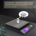 thumbnail image 3 of Digital Electronic Kitchen Scale Household Multifunction Stainless Steel Measuring Weighing Baking Tool LCD Display,C, 3 of 5