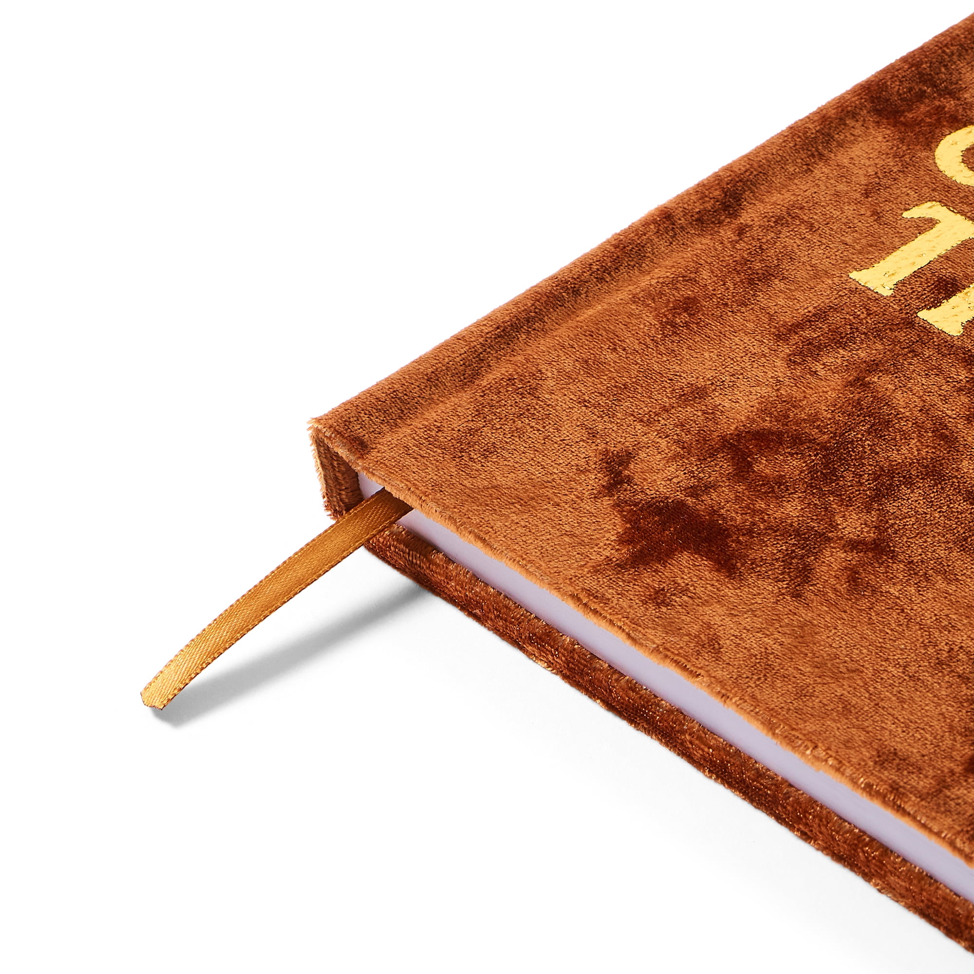 Sorority Shop Phi Sigma Sigma Notebook - PSS Velvet Notebook, With Velvet Cover, Gold Foil Imprint, Satin Ribbon, 216 Lined Pages, Glued Binding - Sorority Journal