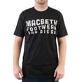 thumbnail image 1 of Macbeth - T-Shirt Adulte Noir - Petit, 1 of 1