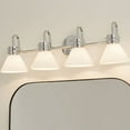 thumbnail image 4 of Farum 4-Light Bathroom Vanity Light in Chrome, 4 of 8