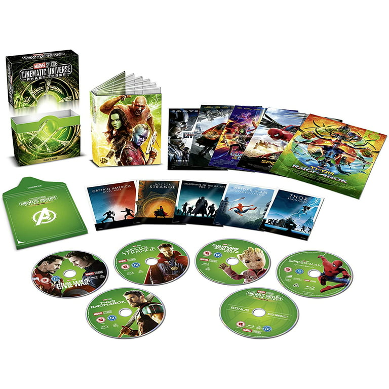 Marvel Cinematic Universe Phase 1-3 Complete Collection (Blu-ray)
