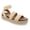 Crochet, variant on YOKI CHIARA-10 Women's Elastic Strappy Platform Espadrille Sandal With Ankle Strap