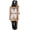 Black RoseGold, variant on Dress Watch for Women Business Casual Square Ladies Quartz Watch with Genuine Leather Strap
