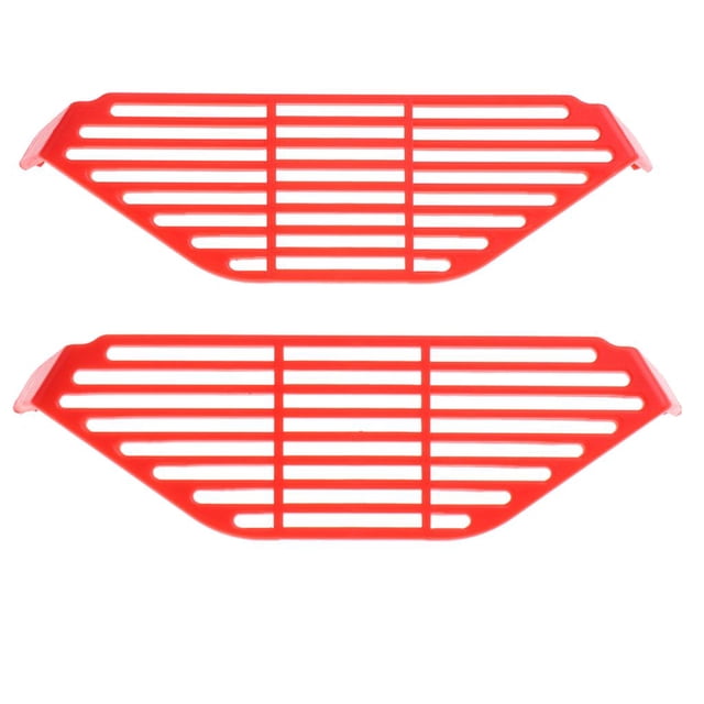 2Pcs Protectores de Aterrizaje de Mano para Quadcopter Spark Hugo Rojo