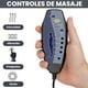 thumbnail image 5 of MYXSRI Sillon Masajeador, Sillon Reclinable Adultos 8 Modos de Masaje con Soporte Lumbar, Reposapiés Retráctil, Reposabrazos y Reposacabezas Ajustables, Ruedas 360°, para Sala y Dormitorio (Gris), 5 of 9